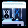 Lovingcool New Design Open Style Gaming Chassis Tempered Glass Micro ATX Mini ITX Computer RGB Casing Desktop PC Case with Fan