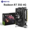 SOYO AMD Radeon R7 350 4GB Graphics Card DDR5 Memory 128Bit HDMI-compatible VGA DVI Video Card for Desktop Computer Components