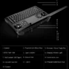 GPD WIN Mini 2025 AMD AI 9 HX 370 7Inch Handheld GamePad Tablet 32/64GB RAM 1/2TB ROM Pocket Mini PC Laptop Game Player Console