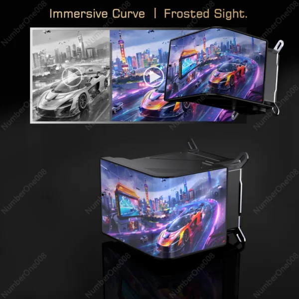 360mm Liquid CPU Cooler with 6.67 Inch LCD Screen Video Display Temperature Control ARGB Fans for Desktop PC  AMD