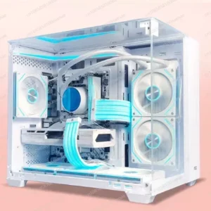 2025 hot sale 2025 New Style Core I7 14th 14700K 16G DDR5 RTX5060 Gaming PC Desktop with ATX Mid Tower & Fan for Business Use