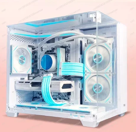 2025 hot sale 2025 New Style Core I7 14th 14700K 16G DDR5 RTX5060 Gaming PC Desktop with ATX Mid Tower & Fan for Business Use