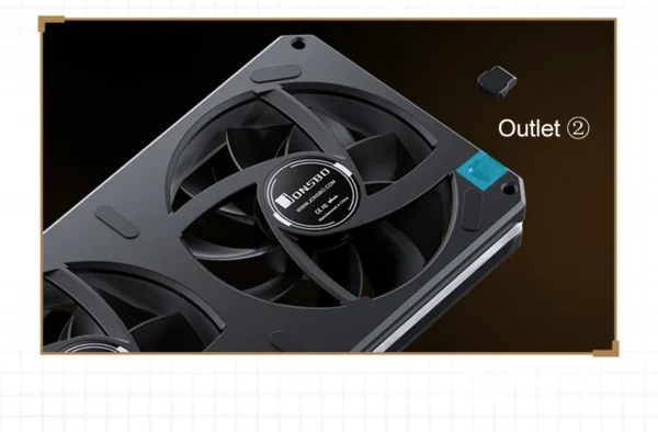 Jonsbo TX-360 Screen Display Integrated Water Cooling 360mm Radiator ARGB AIO Water Cooler Intel LGA1200 115X 1700 1851 AM5 AM4