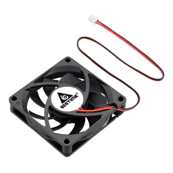 5PCS Gdstime 70x70x15mm DC 24V 12V 5V  70mm x 15mm 2Pin 7cm PC Case Radiator Silent Cooler Brushless Cooling Axial Fan 7015