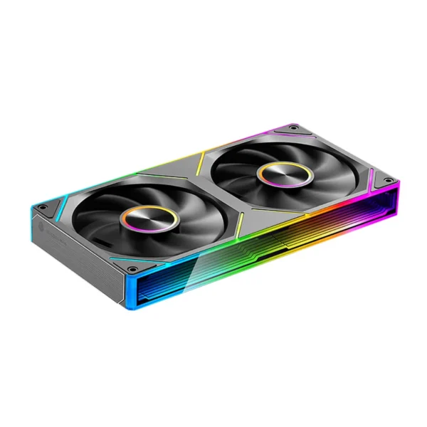 WJCOOLMAN StarLink Integrated Fan 120mm ARGB Infinite Mirror Divine Light Synchronous PWM Speed Control Computer Silent Case Fan