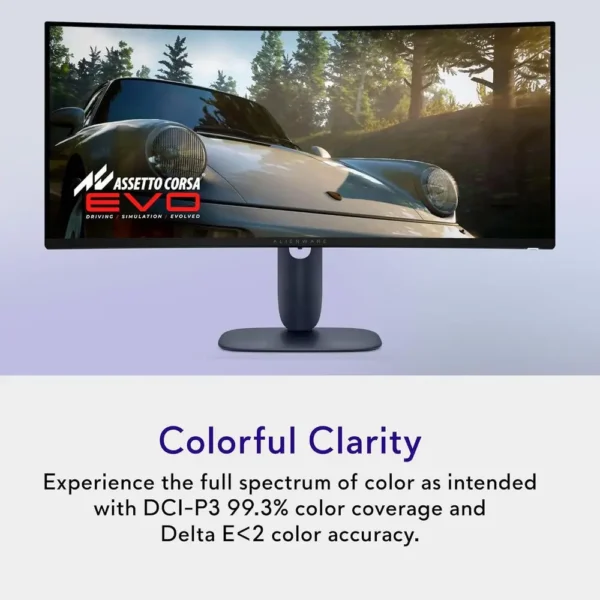 34.2 WQHD Curved Gaming Monitor - 240Hz, 1800R, HDR400, AMD FreeSync Premium Pro, VESA AdaptiveSync