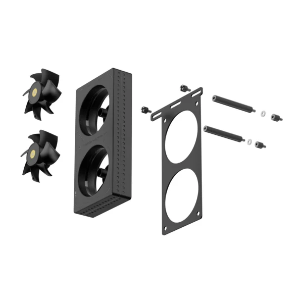 Thermalright MC-2 ARGB Computer Memory Cooler,Paired with high-performance dual fans, suitable for DDR/DDR2/DDR3/DDR4/DDR5