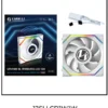LIAN LI UNI FAN SL Wireless 120 Single Pack , Reverse Blade Triple Pack, LCD 120 Single Pack, Case fan, water cooled fan