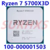AMD Ryzen 7 5700X3D R7 5700X3D 5000 Series 8-Core 4.1 GHz 100-000001503 Socket AM4 Thread CPU Processor