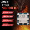 AMD Ryzen 7 9800X3D high-performance gaming processor 8 cores 16 threads 4nm process TDP 105W Frequency up to 5.0 GHz Socket AM5