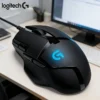Logitech G402 Wired Gaming Mouse, Ergonomic, High Precision, Suitable for E-Sports and Office, Compatible with Laptops