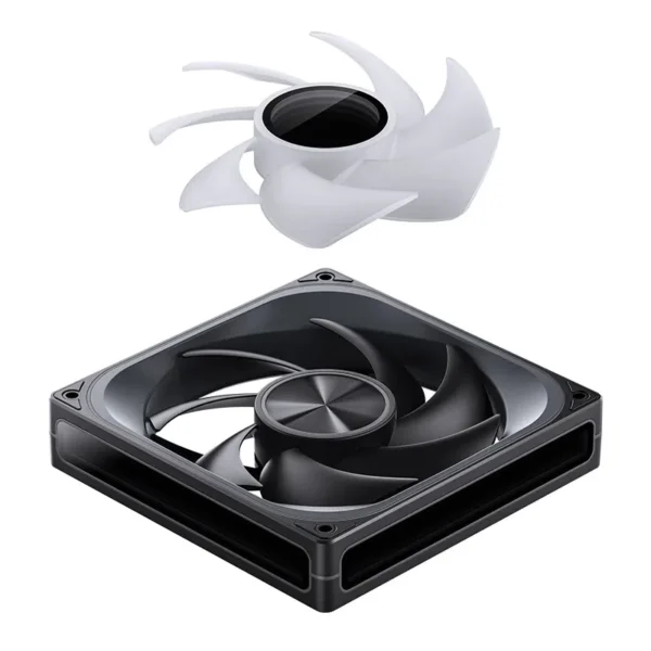 JONSBO ZA-140/420 Case Cooling Fan 140mm ARGB 3 Connected Bodies PWM Quiet Fan  Replaceable Fan Blades