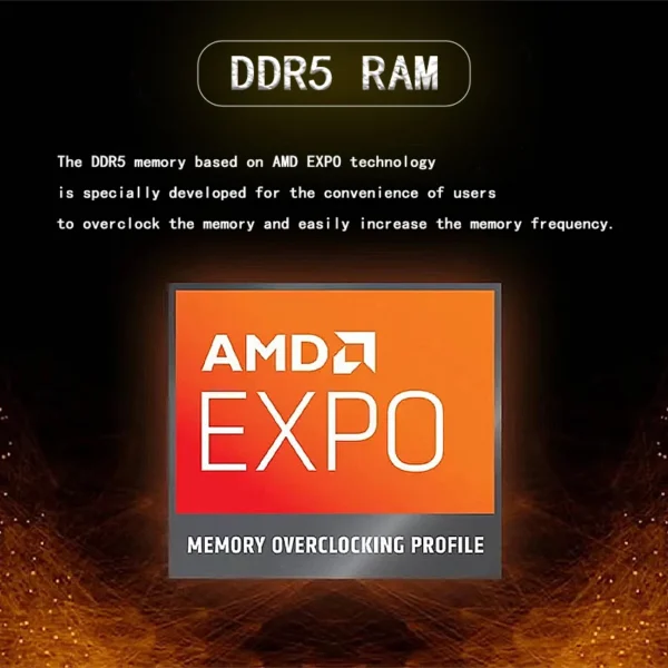 AMD New Ryzen 5 7600X CPU R5 7600X 4.7 GHz 6-Core 12-Thread 5NM L3=32M 100-000000593 Socket AM5 Sealed Without cooler