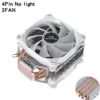 XUANFENG 120mm Fan Radiator Air-cooled 4/6 Heat Pipe CPU Cooler Installing LGA115x 2011 x99 E5 1200 1700 1851 i5 i7 AM4 AM5 2066