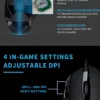 Logitech G402 Wired Gaming Mouse, Ergonomic, High Precision, Suitable for E-Sports and Office, Compatible with Laptops