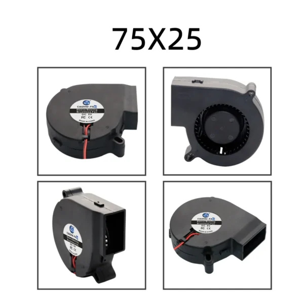 30MM 40MM 50MM 60MM 75MM 97MM Cooling Fan Brushless Motor Case Fan Blower Fan Humidifier FanInduction Cooker Fan DC5V 12V 24V