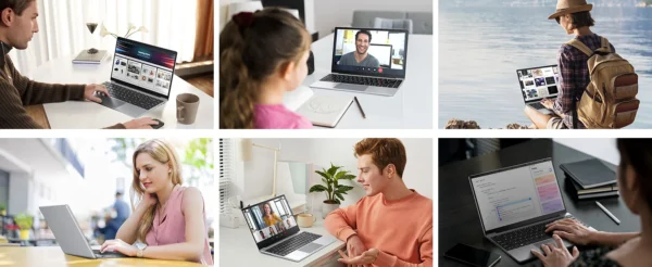 15.6" Windows 11 Laptop Computer Intel Core i9 9900 16GB RAM 1TB SSD Laptops Office Computer PC Fingerprint Unlock Notebook