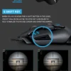 Logitech G402 Wired Gaming Mouse, Ergonomic, High Precision, Suitable for E-Sports and Office, Compatible with Laptops