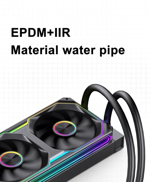 Jonsbo TX-360 Screen Display Integrated Water Cooling 360mm Radiator ARGB AIO Water Cooler Intel LGA1200 115X 1700 1851 AM5 AM4