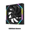 140 Case Fan ARGB, Silent 6-30dBa 89CFM Big Airflow, 14CM PC Cabinet 14025 Cooler Support Mobo 5V ARGB SYNC, Reverse Or Forward