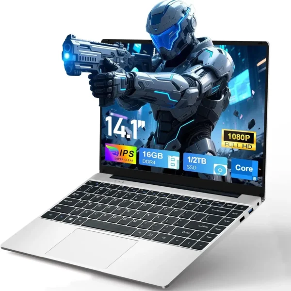 Ultra Slim Laptop Intel Core i9-10980HK 14.1" 16GB RAM 2TB SSD Portable laptops Windows 11 Pro Office Study Notebook Computer