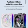 TEUCER DL-2 120mm PC Case Fan Wireless splicing Hydraulic bearing Quiet Infinity Mirror ARGB Fan for Gaming PC Case Water Cooler
