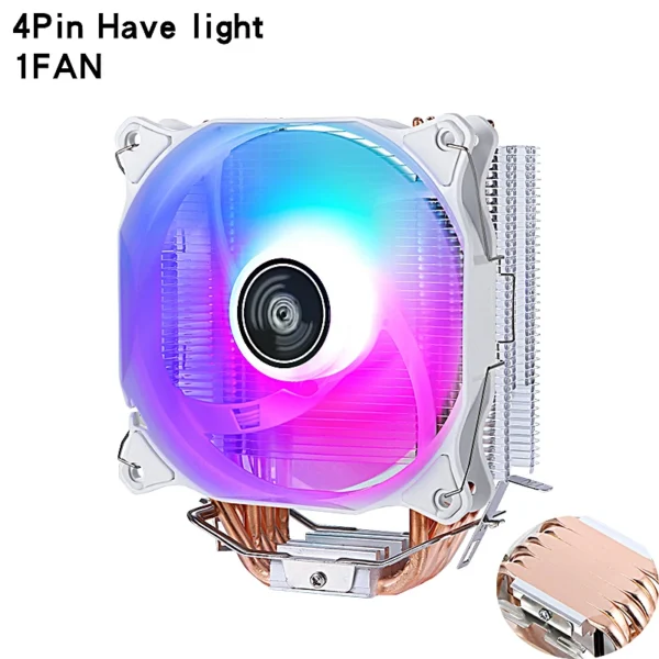 XUANFENG 120mm Fan Radiator Air-cooled 4/6 Heat Pipe CPU Cooler Installing LGA115x 2011 x99 E5 1200 1700 1851 i5 i7 AM4 AM5 2066