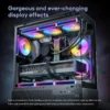 Prism 7 Pro Fan 120 mm Single Pack ARGB Fan Infinity Mirror Daisy Chain Design ﻿