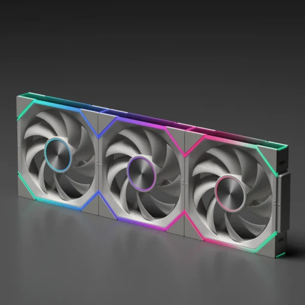 Nollie FAN GC140 ARGB 140mm Fans 34LED Cooling Fan Modular Stackable Splicing PWM Silent