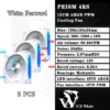 ICE Whale Prism 4RS ARGB PC Case Fan 120mm Infinity Mirror Design Motherboard Lighting Sync 4PIN PWM CPU Cooler Fan ventilador