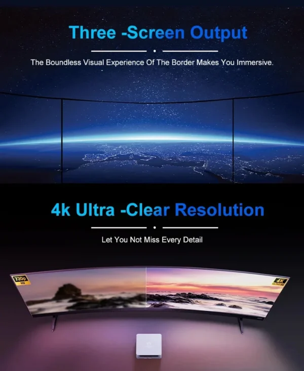 AMD Gaming Mini PC Ryzen 7 7730U 9 5900HX Windows 11 Pro 2xDDR4 2xNVMe Gamer Desktop Computer 3*8K Display HTPC WiFi6 BT5.2