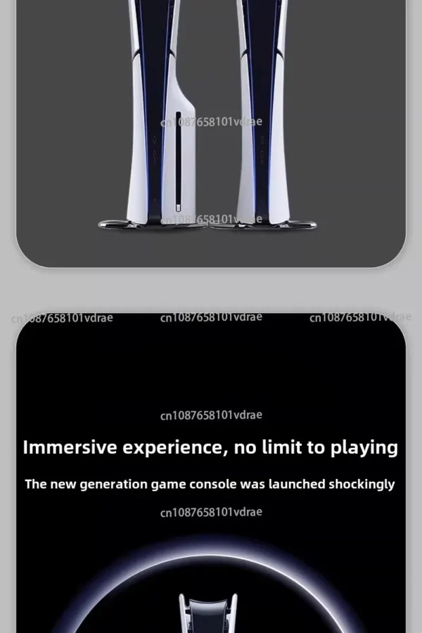 Slim Ps 5 825g Ssd Video Game Handheld  Console Used Original Ps5 for Playstation