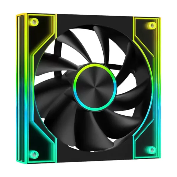 ICE Whale XL-120 ARGB PC Case Fan 120mm Infinity Mirror Design Motherboard Lighting Sync 4PIN PWM CPU Cooler Fan ventilador