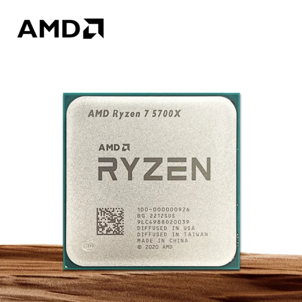 AMD Ryzen 7 5700X 8-Core 16-Thread L3=32M 3.4GHz Gaming Processor 65W 7NM R7 5700X DDR4 Socket AM4 No Fan