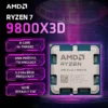 AMD Ryzen 7 9800X3D 100% Brand New AMD R7 9800X3D Max Boost 5.2GHz 8-Core 12-Thread 64MB Cache AM5 without Box for B850 X870