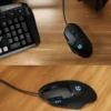 Logitech G402 Wired Gaming Mouse, Ergonomic, High Precision, Suitable for E-Sports and Office, Compatible with Laptops