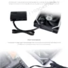 LIAN LI UNI FAN SL V2 SL120V2 Reverse Blade 10% Performence Upgraded Version RGB Fan, Single Pack, Black/White