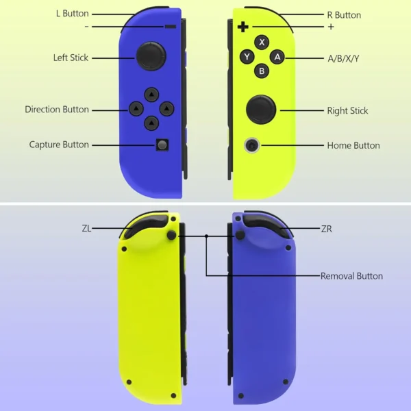 Joy con wireless Switch Control Joycon Controller with Dual Vibration Joystick Gamepad For switch video game consoles Accessorie