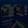 Hifrost Ice Chain Modular 120mm ARGB PC Case Cooling Fans Wireless Thermostatic Sync Lighting For Gaming Chassis CPU Cooler