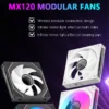 JUMPEAK MX120 240mm Modular Wireless Splicing PC 120mm Case Cooling Fan ARGB Infinite Mirror Effect For Computer Water Cooler