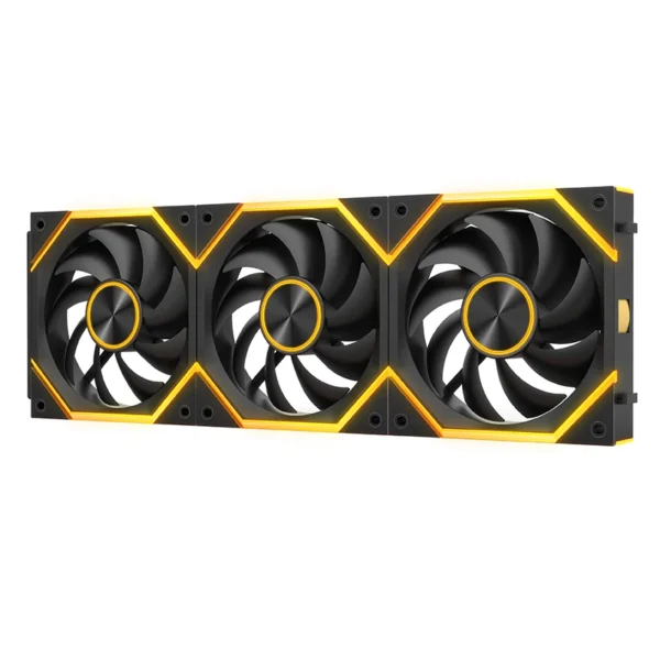 Star Brick P1 Jungle Leopard Interstellar SE Building Block Fan Triple ARGB 12cm Desktop Computer Wireless splicing fan