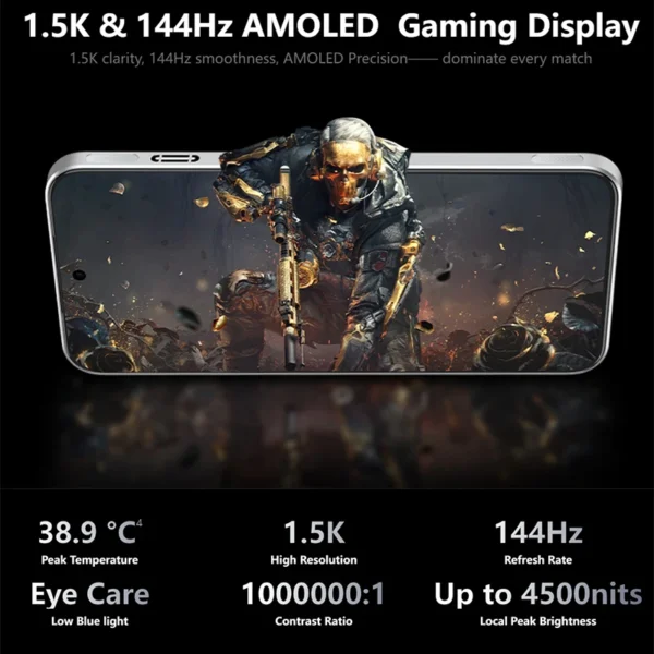 Nubia Smartphone Neo 5 GT, Built-in Fan, Gaming Trigger (Touch)