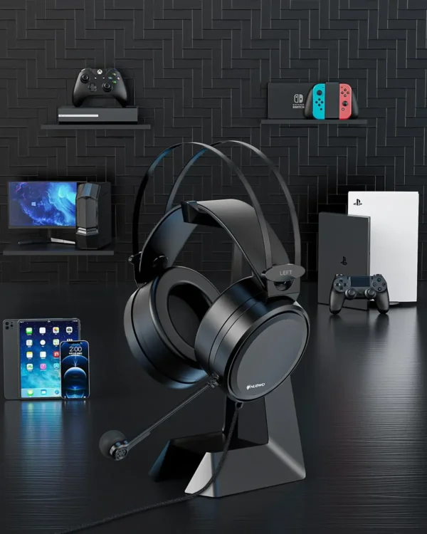 NUBWO Gaming Headsets PS4 Stereo Xbox One Headset Wired PC Gaming Headphones with Noise Canceling Mic Ear Gaming  Earphone