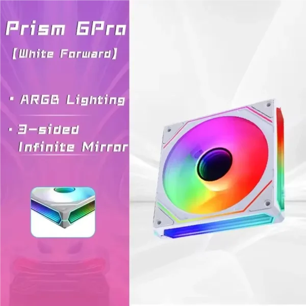 OEM PRISM 6 PRO PC Fan 120mm 5V 3PIN ARGB 4Pin PWM Cooling Fan 12V Large Air Volume Computer case Fan ventilador