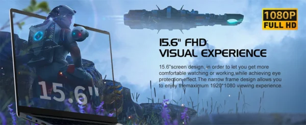 2026 ACEKAMAS 15.6" Gaming Laptop Intel Core i9 10980HK IPS 4K Gamer Computer 16GB DDR4 1TB SSD M.2 Windows 11 Pro Notebook PC