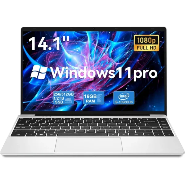 NEW Intel Core i9 10980HK laptop 14.1 inch 16GB RAM 2TB SSD Portable Gaming laptops Windows 11 Por Office PC Notebook computer