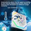 ICE Whale WX-3 Wireless Splicing Fan ARGB Air-Cooled Cooling Accessories 1600RPM 12CM Chassis Fan