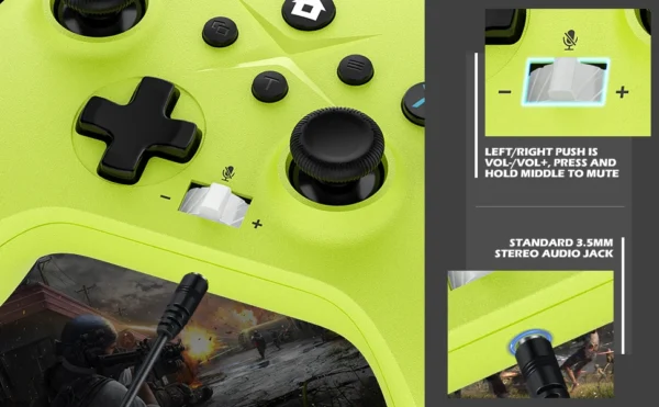 Gaming Controller for Xbox One/Series S/X/PC Console Joystick Wireless 2.4G Remote Control Gamepad supports Windows 7/8/10 Above