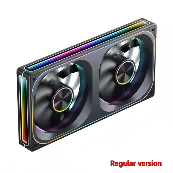 JONSBO ZA-120/240/360 ARGB 12/24/36CM chassis fan Motherboard lighting synchronization/Aluminum Nameplate/PWM Case fans