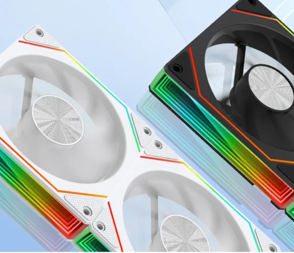 ARGB PC Case Fan 120mm Infinity Mirror Design Motherboard Lighting Sync 4PIN PWM CPU Cooler Fan ventilador Air-cooler mute fans